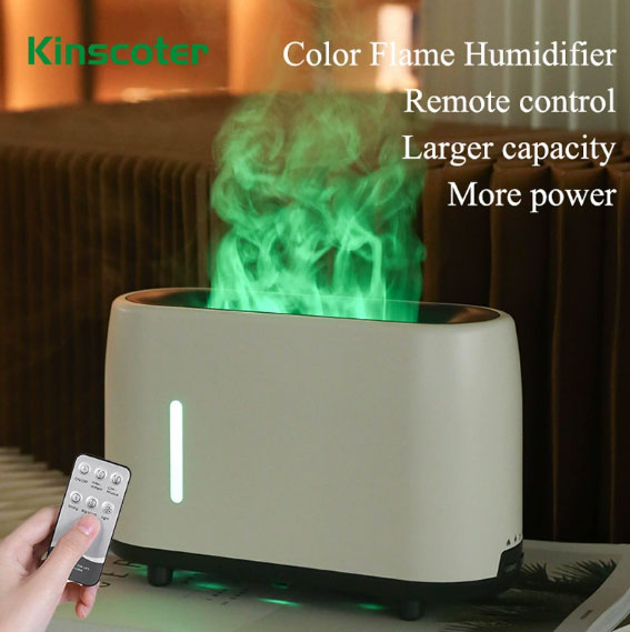Flame humidifier Household heavy fog essential oil diffuser
