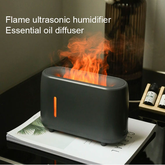 Flame humidifier Household heavy fog essential oil diffuser