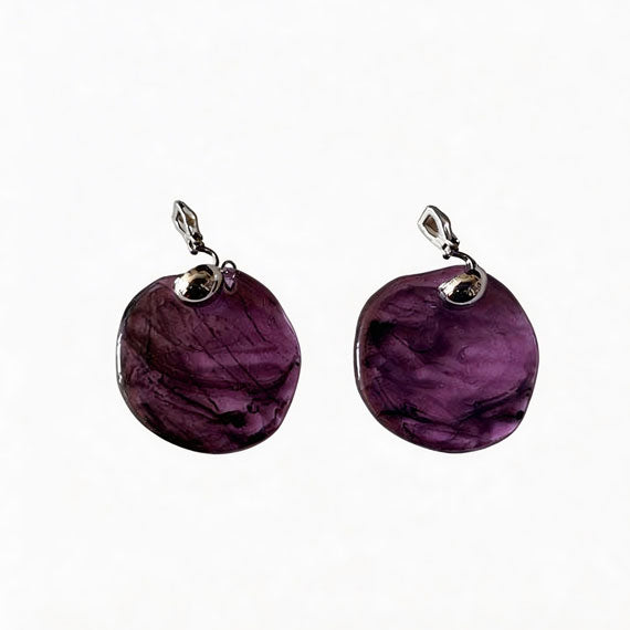 Fan-shaped Needle-free Clip-on Trendy Design Earrings