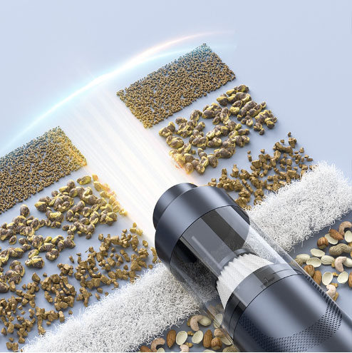 Portable vacuum cleaner vehicle-mounted household multifunctional blowing and inhaling integrated tool