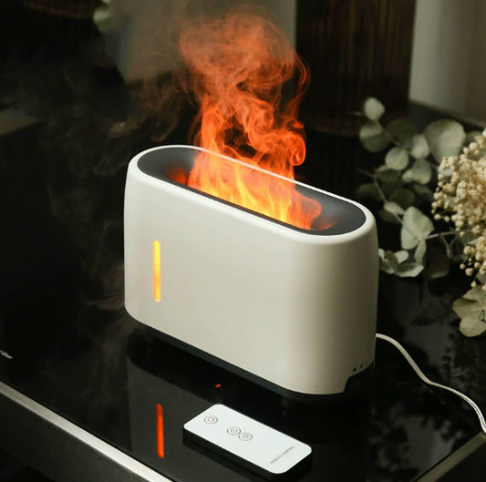 Flame humidifier Household heavy fog essential oil diffuser