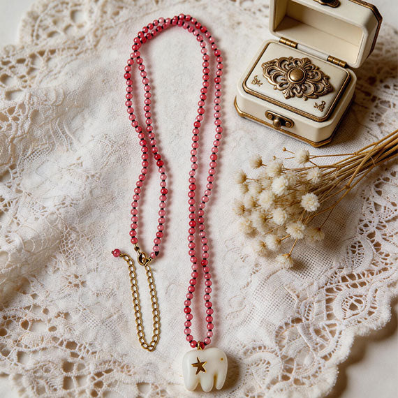 Bohemian Colorful Natural Stone Elephant Necklace for Women