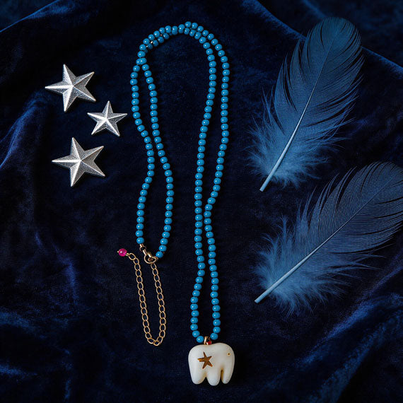 Bohemian Colorful Natural Stone Elephant Necklace for Women